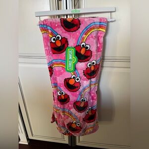 Sesame Street Elmo Pink and Red Decorative Throw